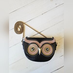 Owl Design Crossbody Purse
